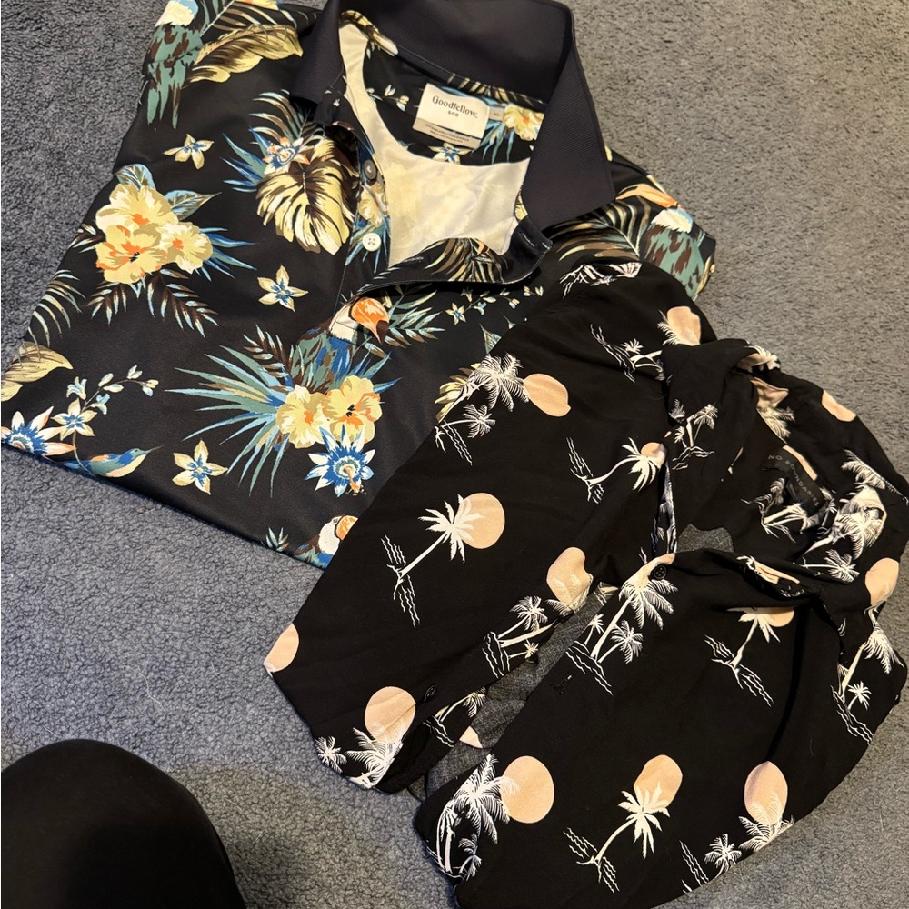 ✨BUNDLE✨ Set of Hawaiian Collared Shirts